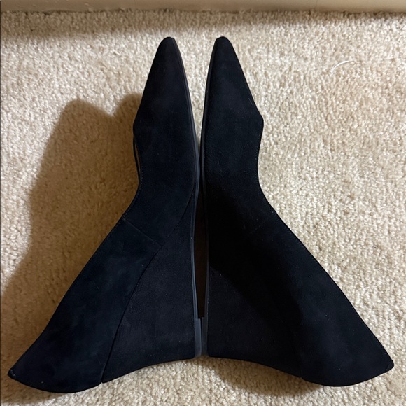 Marc Fisher Women's Calea Wedge Shoes black suede size 9 - Picture 5 of 8